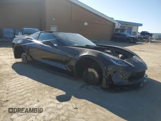 2016 Chevrolet Corvette Z06 1LZ with VIN 1G1YP2D63G5600462, listed as a Copart auction lot 42380425 with 0 mi miles and Salvage Title. Bid and sale history available at carsss.com. Image 4.
