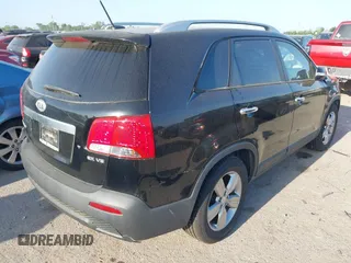 2012 Kia Sorento EX with VIN 5XYKU4A28CG206217, listed as a IAAI auction lot 42009504 with 205,522 mi miles. Bid and sale history available at carsss.com. Image 4.