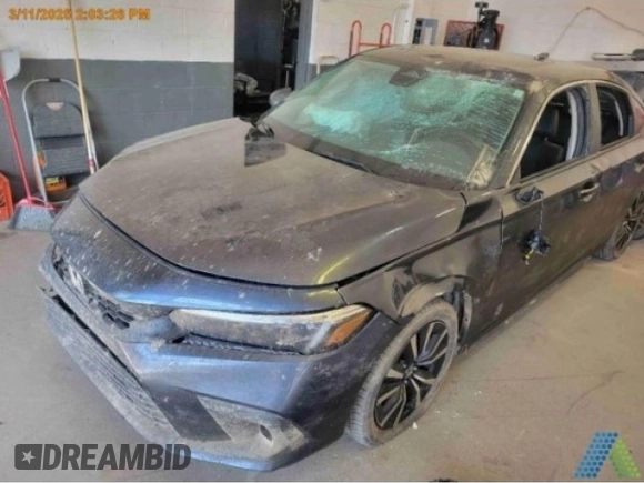 2024 Honda Civic EX-L z VIN 19XFL1H79RE015965, wystawiony jako Copart lot #49991195 z przebiegiem Nie podano mil oraz Szkoda całkowita • Salvage title. Historia ofert i sprzedaży dostępna na DreamBid. Obrazek 4.