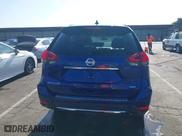 2017 Nissan Rogue SV with VIN KNMAT2MV9HP553763, listed as a IAAI auction lot 42380808 with 100,372 mi miles and . Bid and sale history available at DreamBid. Image 16.