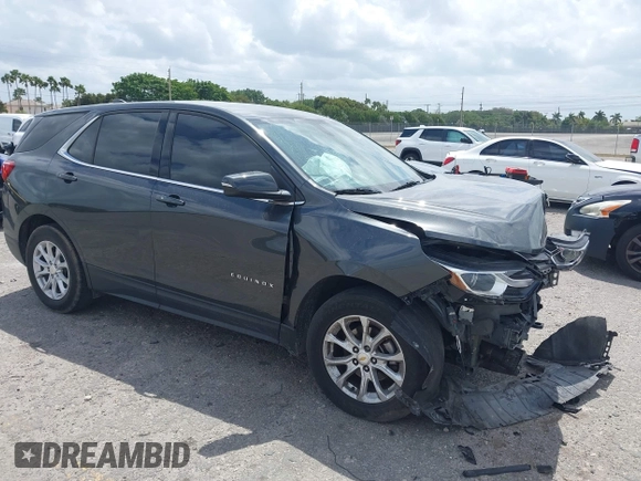 2018 Chevrolet Equinox LT with VIN 2GNAXSEV7J6206495, listed as a IAAI auction lot 41911984 with 132,428 mi miles. Bid and sale history available at carsss.com. Image 1.