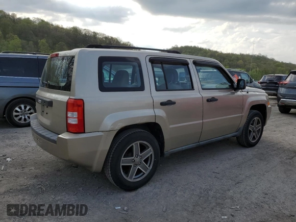 2010 Jeep Patriot Sport with VIN 1J4NF2GB5AD520142, listed as a Copart auction lot 55108685 with 145,943 mi miles and Clean Title. Bid and sale history available at carsss.com. Image 3.