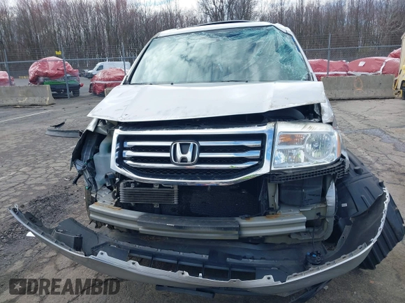 2013 Honda Pilot EX-L with VIN 5FNYF4H65DB080307, listed as a IAAI auction lot 41987016 with Not provided miles and . Bid and sale history available at DreamBid. Image 12.