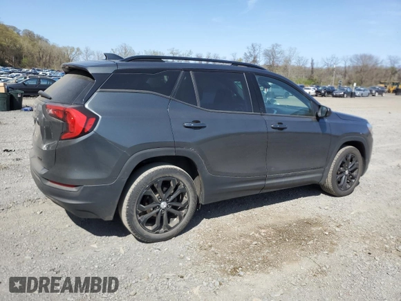 2020 GMC Terrain SLE with VIN 3GKALTEVXLL127559, listed as a Copart auction lot 54295035 with 63,677 mi miles and Salvage Title. Bid and sale history available at carsss.com. Image 3.