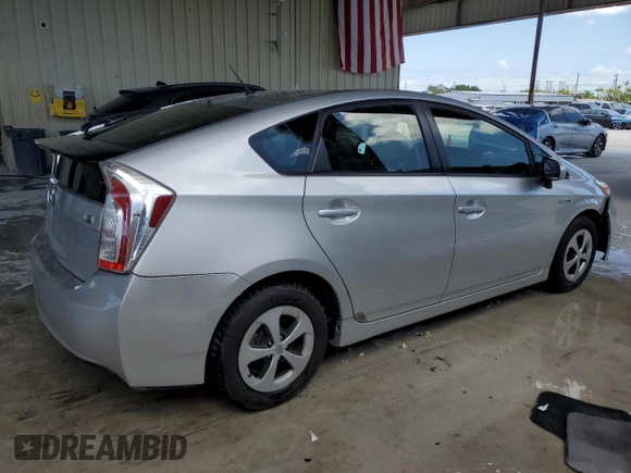 2012 Toyota Prius One with VIN JTDKN3DU4C5390388, listed as a Copart auction lot 54818585 with 211,671 mi miles and Salvage Title. Bid and sale history available at carsss.com. Image 3.