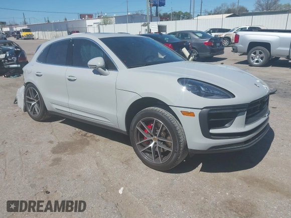 2024 Porsche Macan S с VIN WP1AG2A51RLB39585, выставлен на аукционе IAAI как лот 41750024 с пробегом Не указан миль и . История ставок и продаж доступна на DreamBid. Изображение 1.