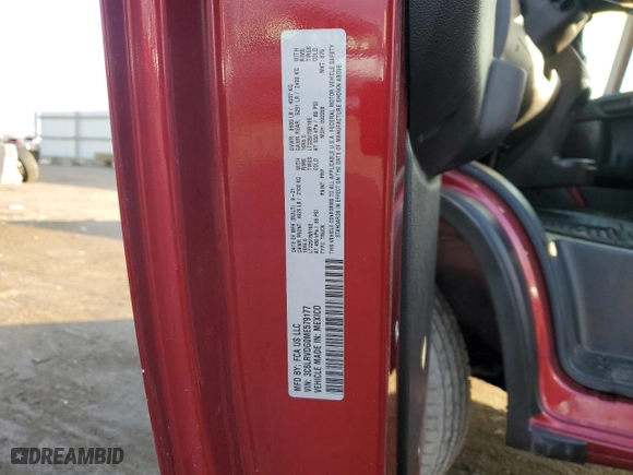 2021 Ram ProMaster Cargo Van with VIN 3C6LRVDG0ME579177, listed as a Copart auction lot 84219214 with 179,671 mi miles and Salvage Title. Bid and sale history available at carsss.com. Image 13.