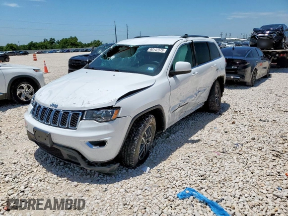 2019 Jeep Grand Cherokee Laredo E with VIN 1C4RJEAG0KC603870, listed as a Copart auction lot 60142575 with Not provided miles and Salvage title. Bid and sale history available at DreamBid. Image 1.
