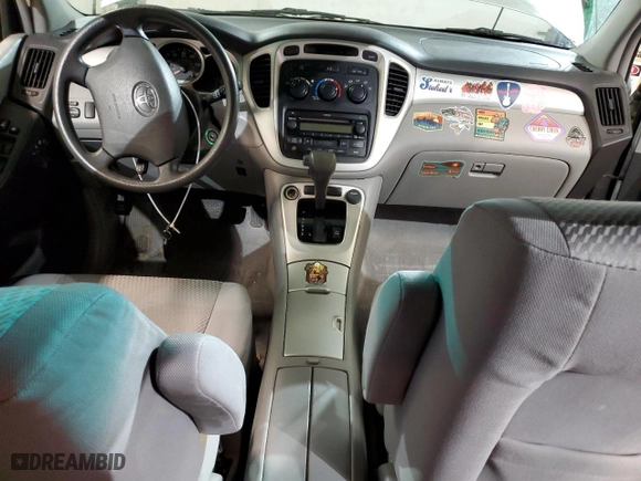 2005 Toyota Highlander with VIN JTEDP21A750084708, listed as a Copart auction lot 47727645 with 159,596 mi miles and Salvage Title. Bid and sale history available at carsss.com. Image 8.