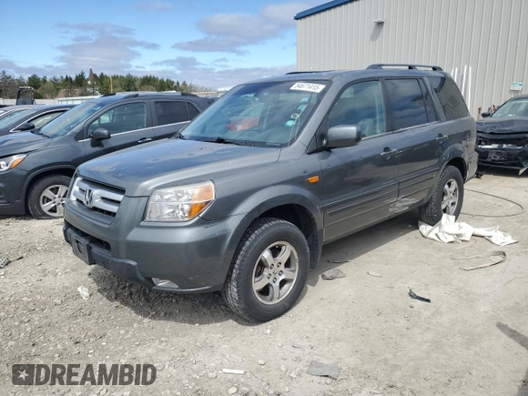 2008 Honda Pilot EX-L with VIN 5FNYF18598B017593, listed as a Copart auction lot 54671415 with 217,881 mi miles and Non Repairable. Bid and sale history available at DreamBid. Image 1.