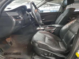 2010 BMW 5 Series 528i xDrive with VIN WBANV1C59AC157284, listed as a Copart auction lot 47146375 with 168,240 mi miles and Clean Title. Bid and sale history available at carsss.com. Image 7.