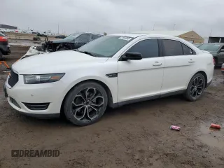 2014 Ford Taurus SHO with VIN 1FAHP2KT1EG122906, listed as a Copart auction lot 51865805 with 139,620 mi miles and Salvage title. Bid and sale history available at DreamBid. Image 1.