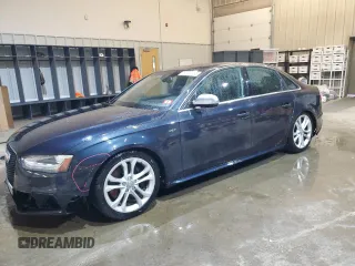 2015 Audi S4 Premium Plus with VIN WAUDGBFL0FA100965, listed as a Copart auction lot 47774185 with 112,002 mi miles and Salvage Title. Bid and sale history available at carsss.com. Image 1.