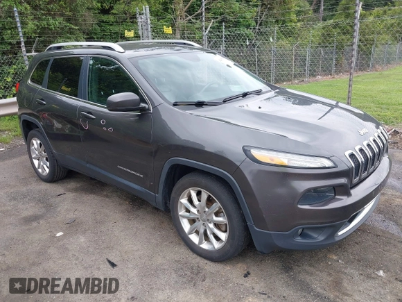 2016 Jeep Cherokee Limited with VIN 1C4PJLDBXGW211996, listed as a IAAI auction lot 42465945 with 153,067 mi miles and . Bid and sale history available at DreamBid. Image 1.