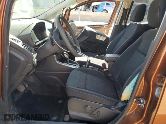 2018 Ford EcoSport SE z VIN MAJ6P1UL5JC197091, wystawiony jako Copart lot #56600885 z przebiegiem 38 959 mil mil oraz Szkoda całkowita • Salvage title. Historia ofert i sprzedaży dostępna na DreamBid. Obrazek 7.