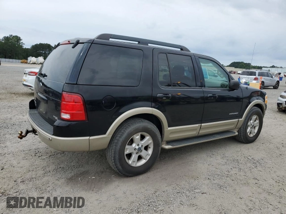 2005 Ford Explorer Eddie Bauer z VIN 1FMDU64K85UA36518, wystawiony jako Copart lot #57399285 z przebiegiem 132 178 mil mil oraz Szkoda całkowita • Salvage title. Historia ofert i sprzedaży dostępna na DreamBid. Obrazek 3.