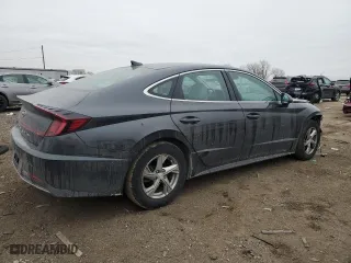 2022 Hyundai Sonata SE with VIN 5NPEG4JA9NH146083, listed as a Copart auction lot 43345115 with 34,361 mi miles and Salvage Title. Bid and sale history available at carsss.com. Image 3.