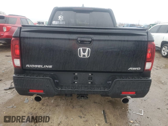 2021 Honda Ridgeline RTL-E с VIN 5FPYK3F70MB021965, выставлен на аукционе Copart как лот 43346265 с пробегом 71 686 миль миль и Списание • Salvage title. История ставок и продаж доступна на DreamBid. Изображение 6.