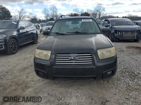 2006 Subaru Forester X with VIN JF1SG63676H707460, listed as a Copart auction lot 86969364 with Not Provided miles and Clean Title. Bid and sale history available at DreamBid. Image 5.