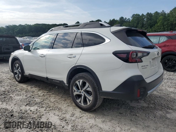 2021 Subaru Outback Touring XT with VIN 4S4BTGPD2M3169180, listed as a Copart auction lot 62738905 with 34,574 mi miles and Salvage title. Bid and sale history available at DreamBid. Image 2.