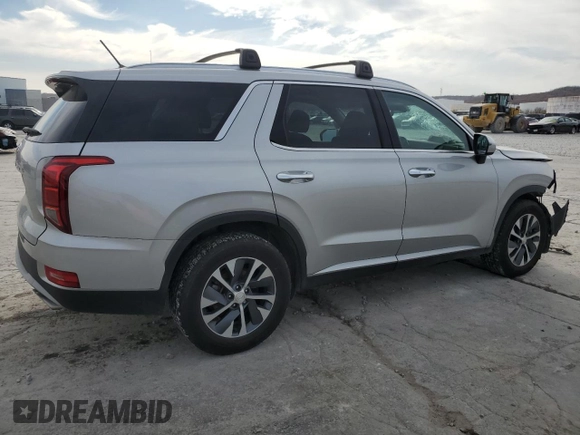 2022 Hyundai Palisade SEL with VIN KM8R24HE9NU373610, listed as a Copart auction lot 82117904 with 60,561 mi miles and Salvage title. Bid and sale history available at DreamBid. Image 3.