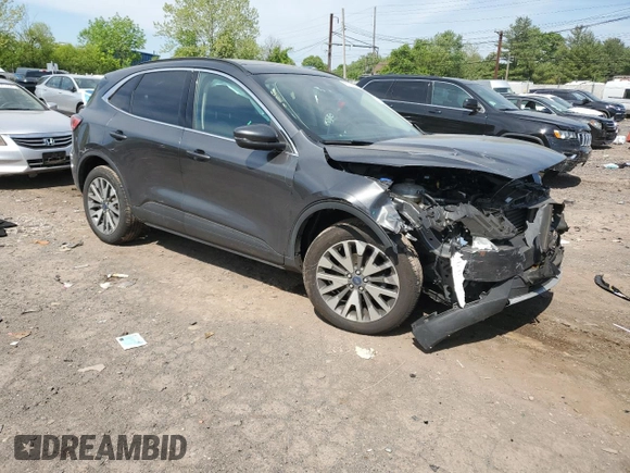 2020 Ford Escape Titanium с VIN 1FMCU9J99LUC63261, выставлен на аукционе Copart как лот 56312955 с пробегом Не указан миль и Списание • Salvage title. История ставок и продаж доступна на DreamBid. Изображение 4.