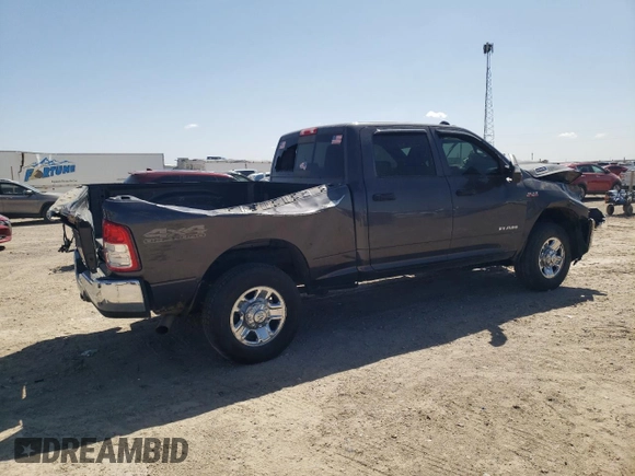 2021 Ram 2500 Tradesman with VIN 3C6UR5CJ0MG561557, listed as a Copart auction lot 50976935 with 98,567 mi miles and Salvage title. Bid and sale history available at DreamBid. Image 3.
