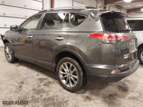 2017 Toyota RAV4 Limited with VIN JTMDFREV1HJ169944, listed as a IAAI auction lot 41770357 with 83,675 mi miles. Bid and sale history available at carsss.com. Image 3.