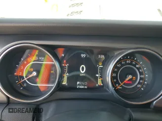 2023 Jeep Gladiator Rubicon с VIN 1C6JJTBM8PL515539, выставлен на аукционе Copart как лот 61076725 с пробегом 21 434 миль миль и Списание • Salvage title. История ставок и продаж доступна на DreamBid. Изображение 9.
