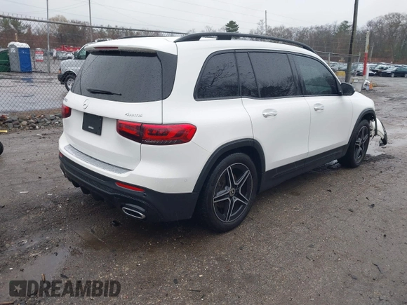 2023 Mercedes-Benz GLB 250 с VIN W1N4M4HB9PW308660, выставлен на аукционе IAAI как лот 41864309 с пробегом 32 542 миль миль и . История ставок и продаж доступна на DreamBid. Изображение 4.