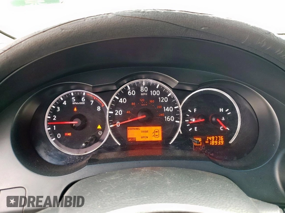 2010 Nissan Altima S with VIN 1N4AL2AP0AC172165, listed as a Copart auction lot 55858175 with 149,776 mi miles and Salvage title. Bid and sale history available at DreamBid. Image 9.