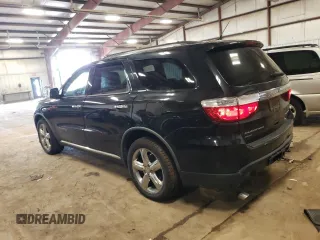 2011 Dodge Durango Citadel z VIN 1D4SE5GT2BC630842, wystawiony jako Copart lot #59531205 z przebiegiem 198 493 mil mil oraz Czysty tytuł • Clean title. Historia ofert i sprzedaży dostępna na DreamBid. Obrazek 2.