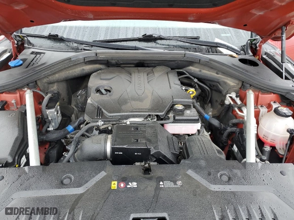 2023 Genesis GV70 2.5T with VIN KMUMADTB4PU108379, listed as a Copart auction lot 43606665 with 49,986 mi miles and Salvage Title. Bid and sale history available at carsss.com. Image 12.