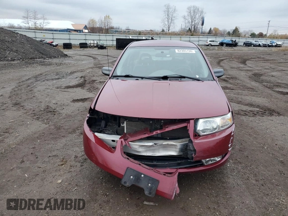 2005 Saturn ION ION 3 z VIN 1G8AL52F25Z132572, wystawiony jako Copart lot #82305134 z przebiegiem 115 949 mil mil oraz Szkoda całkowita • Salvage title. Historia ofert i sprzedaży dostępna na DreamBid. Obrazek 5.