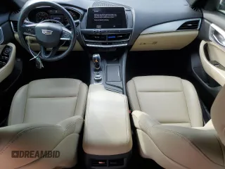2021 Cadillac CT5 Luxury z VIN 1G6DM5RK9M0113722, wystawiony jako Copart lot #82392964 z przebiegiem 83 333 mil mil oraz Czysty tytuł • Clean title. Historia ofert i sprzedaży dostępna na DreamBid. Obrazek 8.