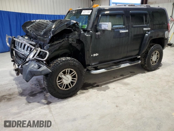 2006 Hummer H3 with VIN 5GTDN136768115805, listed as a Copart auction lot 83317704 with 119,172 mi miles and Salvage Title. Bid and sale history available at DreamBid. Image 1.