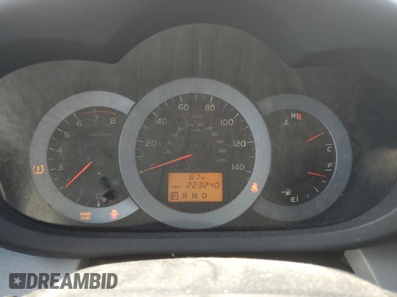 2012 Toyota RAV4 with VIN 2T3BF4DVXCW178891, listed as a Copart auction lot 57575385 with 223,240 mi miles and Salvage title. Bid and sale history available at DreamBid. Image 9.