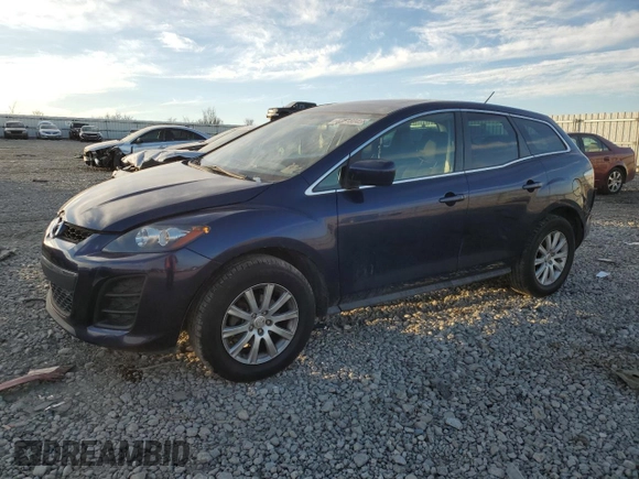 2011 Mazda CX-7 i Sport with VIN JM3ER2B59B0386248, listed as a Copart auction lot 42218045 with 198,884 mi miles and Salvage Title. Bid and sale history available at DreamBid. Image 1.