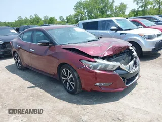 2017 Nissan Maxima SL with VIN 1N4AA6AP6HC448324, listed as a IAAI auction lot 42389918 with 117,704 mi miles and . Bid and sale history available at DreamBid. Image 1.