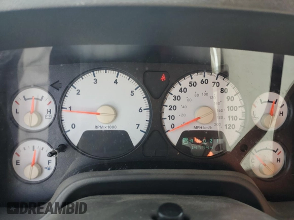 2008 Dodge 1500 ST with VIN 1D7HU18238J164504, listed as a Copart auction lot 51635295 with 147,744 mi miles and Salvage Title. Bid and sale history available at DreamBid. Image 9.
