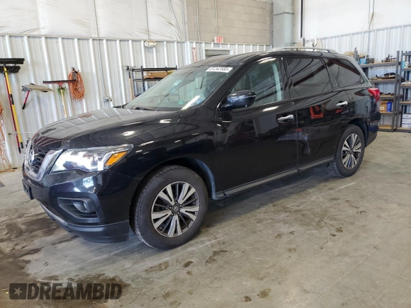 2017 Nissan Pathfinder Platinum with VIN 5N1DR2MM0HC680259, listed as a Copart auction lot 61242585 with 126,562 mi miles and Clean title. Bid and sale history available at DreamBid. Image 1.