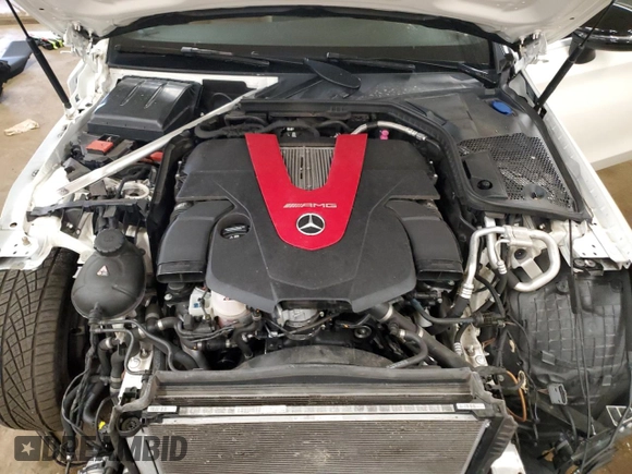 2018 Mercedes-Benz C 43 AMG with VIN WDDWK6EB8JF684169, listed as a Copart auction lot 60110265 with 32,162 mi miles and Salvage title. Bid and sale history available at DreamBid. Image 11.