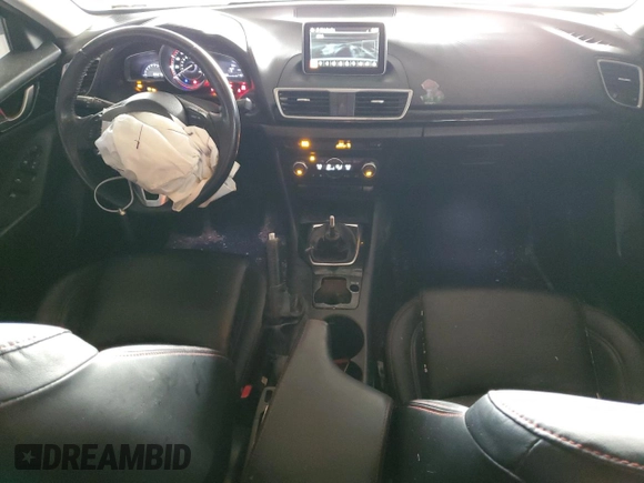 2014 Mazda 3 i Grand Touring with VIN JM1BM1W74E1178891, listed as a Copart auction lot 52895585 with 180,276 mi miles and Salvage Title. Bid and sale history available at carsss.com. Image 8.