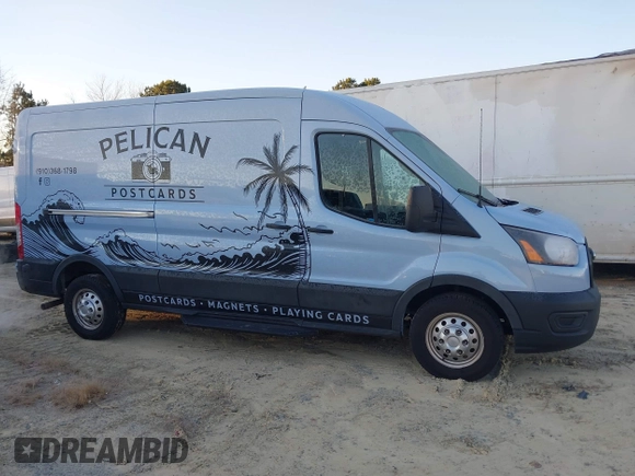 2023 Ford Transit with VIN 1FTBW9CG5PKA32008, listed as a IAAI auction lot 41313781 with 12,127 mi miles. Bid and sale history available at carsss.com. Image 14.