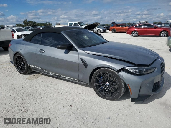 2023 BMW M4 Competition xDrive z VIN WBS33BA07PCL63105, wystawiony jako Copart lot #83553594 z przebiegiem 39 957 mil mil oraz Szkoda całkowita • Salvage title. Historia ofert i sprzedaży dostępna na DreamBid. Obrazek 4.
