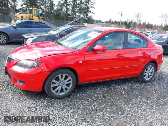 2008 Mazda 3 i Sport with VIN JM1BK32F081798723, listed as a IAAI auction lot 41819598 with 203,171 mi miles and . Bid and sale history available at DreamBid. Image 14.