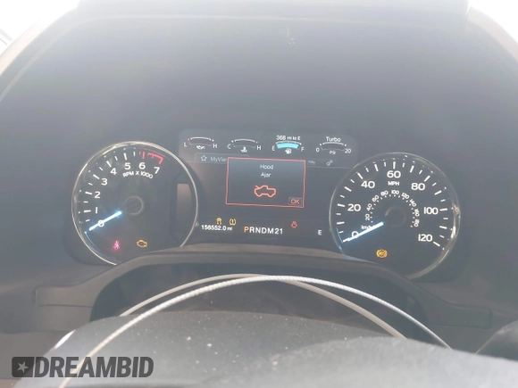 2015 Ford F-150 XL with VIN 1FTEX1CP0FKE84653, listed as a IAAI auction lot 41794451 with 156,552 mi miles. Bid and sale history available at carsss.com. Image 7.