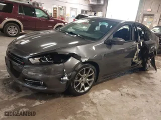 2014 Dodge Dart SXT with VIN 1C3CDFBB3ED904397, listed as a IAAI auction lot 41841198 with 121,957 mi miles. Bid and sale history available at carsss.com. Image 2.
