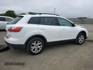 2012 Mazda CX-9 Touring with VIN JM3TB3CV3C0336043, listed as a Copart auction lot 59914335 with 106,595 mi miles and Salvage title. Bid and sale history available at DreamBid. Image 3.