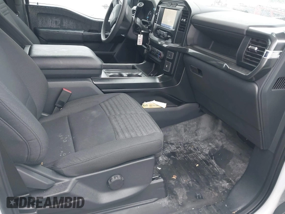 2023 Ford F-150 XL with VIN 1FTEW1EP5PFB87582, listed as a IAAI auction lot 42254015 with 10,476 mi miles and . Bid and sale history available at DreamBid. Image 5.